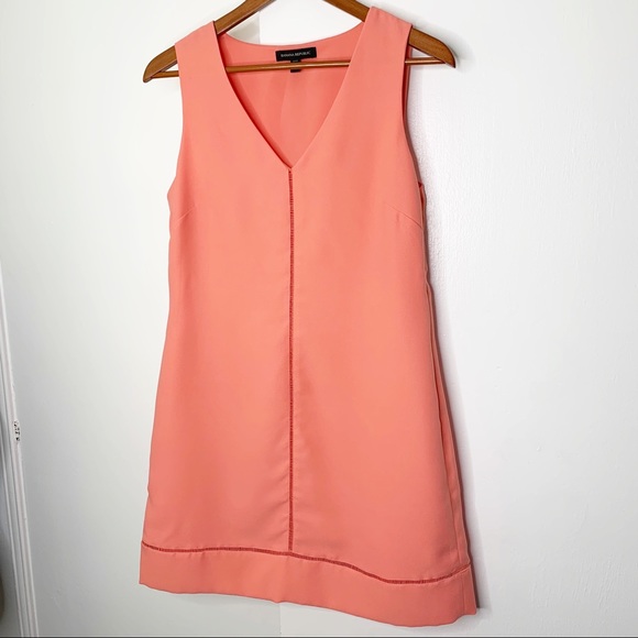 Banana Republic Sleeveless Dress Sz 8P - Picture 3 of 11
